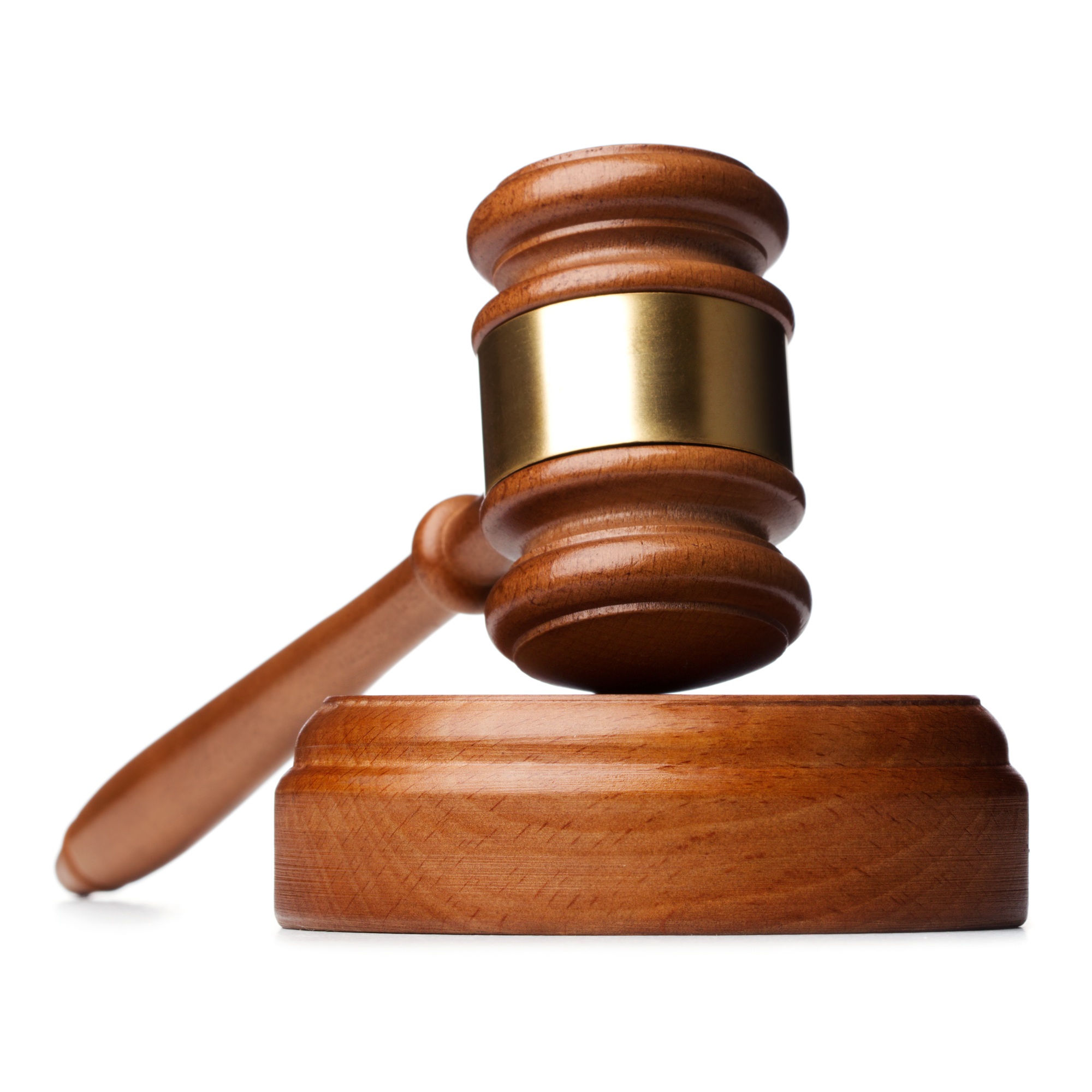 Wooden gavel